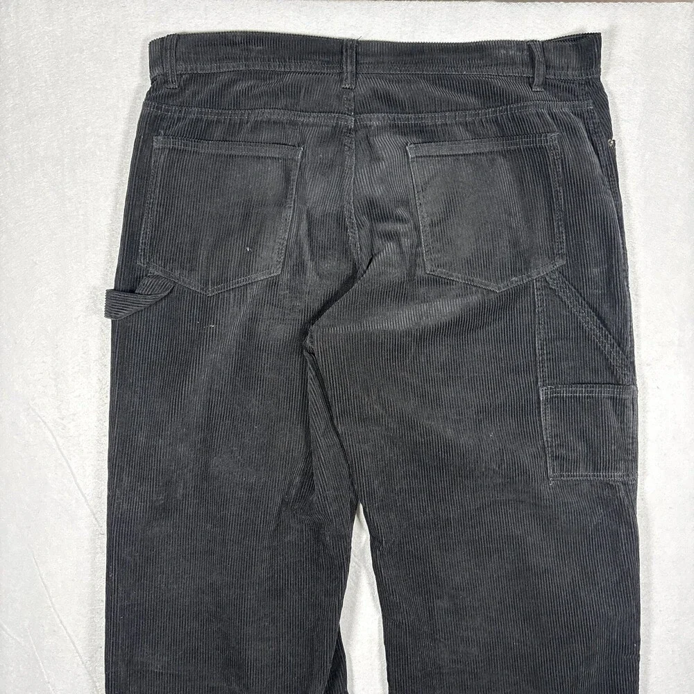 No Boundaries Double Knee Corduroy Pants Men's 38x31 Carpenter Y2K Baggy Skater